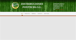Desktop Screenshot of distribucionesfontecha.com
